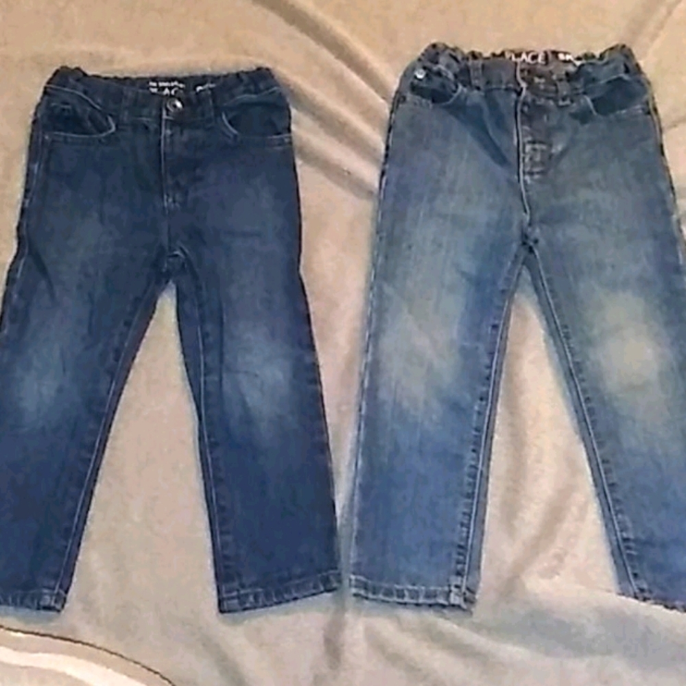 Lot of 2 toddler long skinny jean